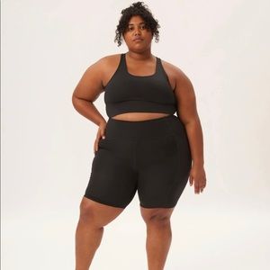 Girlfriend Collective High-Rise Pocket Bike Short